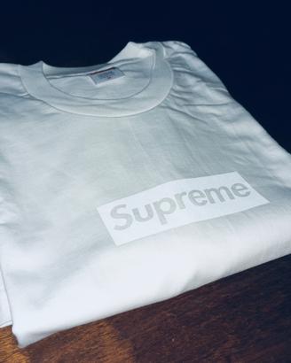 Supreme Tonal Box Logo White Tshirt