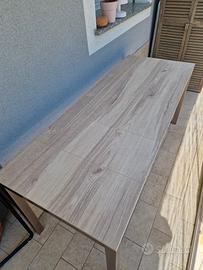 tavolo cappellini cucine solid top rovere hpl 