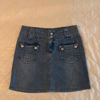 gonna vintage in jeans