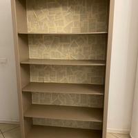 Libreria shabby chic in legno