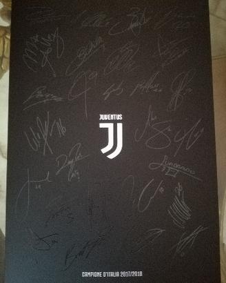 Folder Filatelico - JUVE CAMPIONE 2017/18 Trifogli