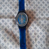 swatch crono blue