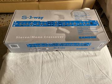 Samson S·3-way Stereo/Mono Crossover Nuovo