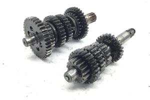 YAMAHA DT R RSM 50 COPPIA ALBERI CAMBIO INGRANAGGI