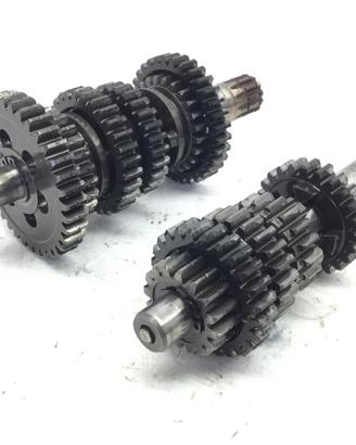 YAMAHA DT R RSM 50 COPPIA ALBERI CAMBIO INGRANAGGI