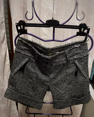 Imperial shorts donna in tweed - con lana S