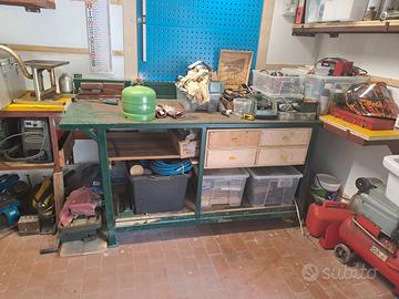 Banco e supporto tornio