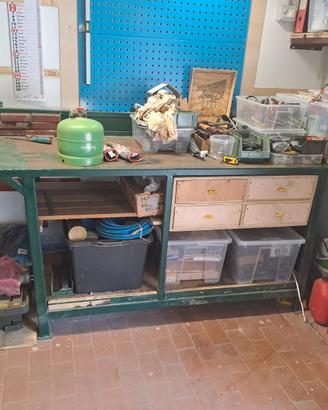 Banco e supporto tornio