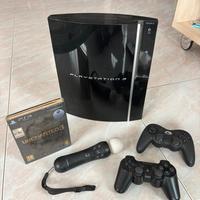 Play Station 3 + 3 controller + gioco