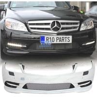 PARAURTI ANTERIORE PER MERCEDES W204 LOOK AMG C63 