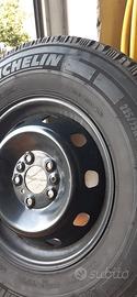 treno completo gomme invernali per camper/furgone