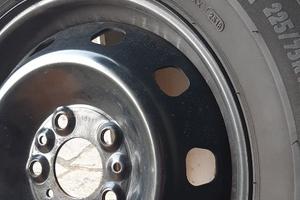 treno completo gomme invernali per camper/furgone