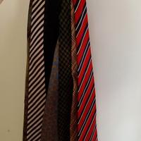 21 CRAVATTE DI SOFFA E SETA ANNI 80/90 