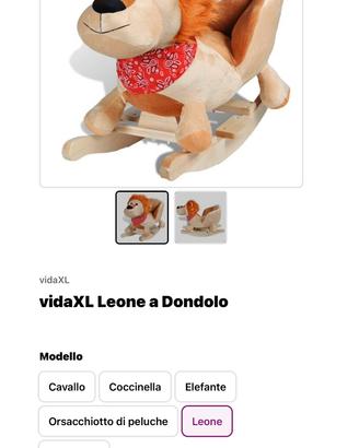 Dondolo Leone