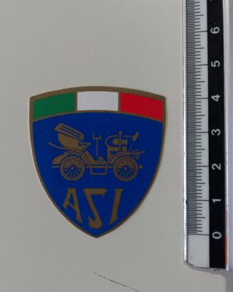 patch adesivo ASI automobili club scudetto piccolo