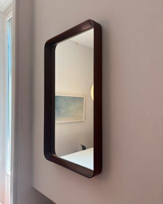 Specchio in legno curvato