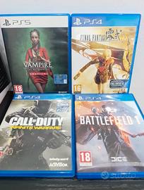 Lotto 4 Giochi PS4 / PS5 - Edizioni Miste