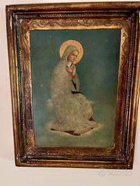 Dipinto su legno. Copia dal Beato Angelico