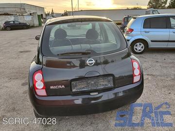 Nissan micra 3 k12 1.0 16v 65cv 03-10 -ricambi