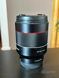 50mm Samyang f 1.4