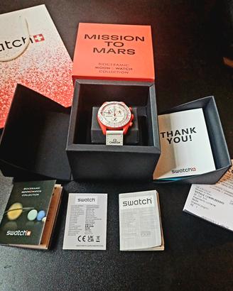 omega Swatch MoonSwatch- Mission to Mars