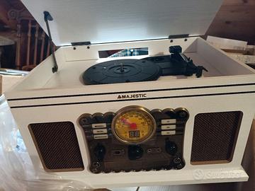 MAJESTIC giradischi multifunzione CD/USB/MP3