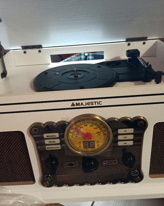 MAJESTIC giradischi multifunzione CD/USB/MP3