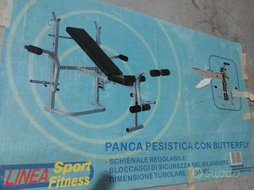 Panca attrezzi pieghevole