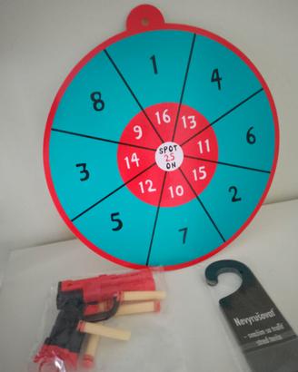 Gioco passatempo tiro al bersaglio