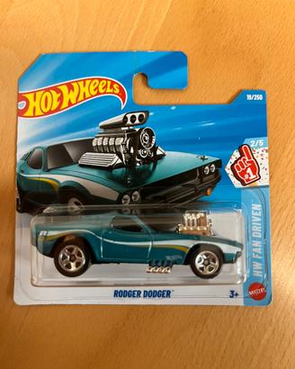 Hot Wheels Rodger Dodger blu
