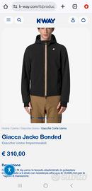 K way giacca Jacko Bonded