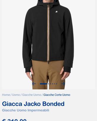 K way giacca Jacko Bonded