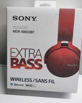 Cuffie Wireless Sony MDR-XB650BT EXTRA BASS NUOVE