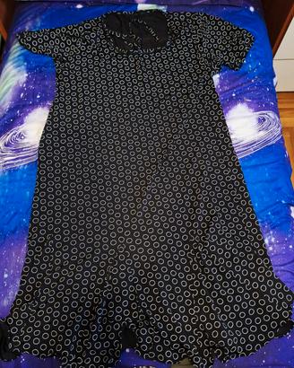 Vestito OVS da donna nero a pois mis. XXL Usato