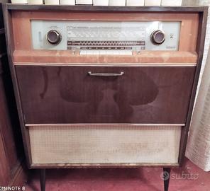 Mobile Radio Giradischi GRUNDIG 1963