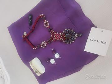 parure collana, orecchini, bracciale 