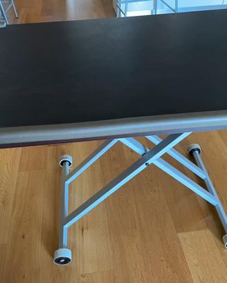 Tavolo alzabile e trasformabile stile Calligaris