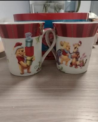 set 2 mug Disney winnie the pooh 