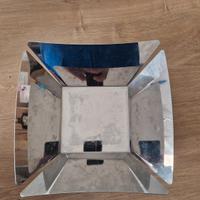 BOWL DESIGN FRUTTIERA VASSOIO ACCIAIO QUADRATO  26