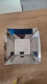 BOWL DESIGN FRUTTIERA VASSOIO ACCIAIO QUADRATO  26