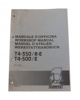 Manuale officina Cagiva T4 350 R E 500 E - 52388