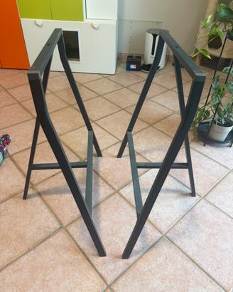 cavalletti ikea Vika lurberg gambe scrivania