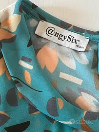 AngySix blusa tg xs 38 nuova