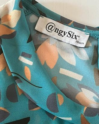 AngySix blusa tg xs 38 nuova