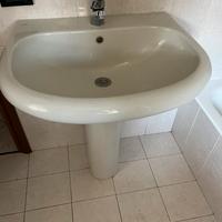 Lavabo a colonna + water e bidet