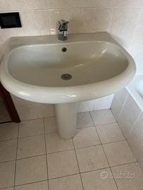 Lavabo a colonna + water e bidet