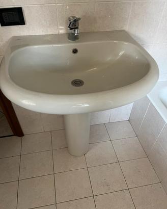 Lavabo a colonna + water e bidet