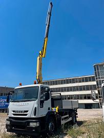AUTOCARRO IVECO 180.30 CON GRU E RIBALTABILE NUOVO