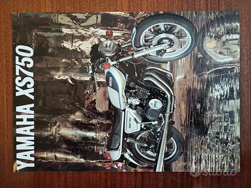 YAMAHA XS  750- volantino