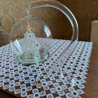 decorazione natalizia in vetro 